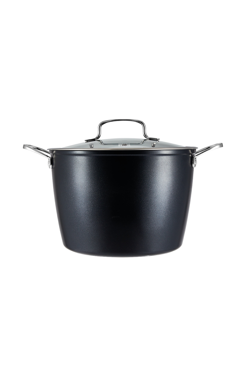 Cuisine::pro<sup>®</sup> GREEN STONE<sup>™</sup> 8.5 Qt. Stockpot with lid, Alternate, color, Black
