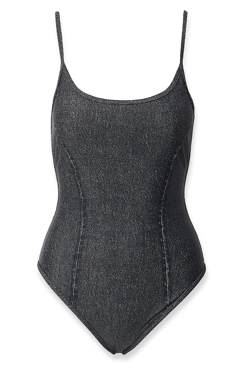 rb Miramar One-Piece Swimsuit, Alternate, color, WASHED BLACK