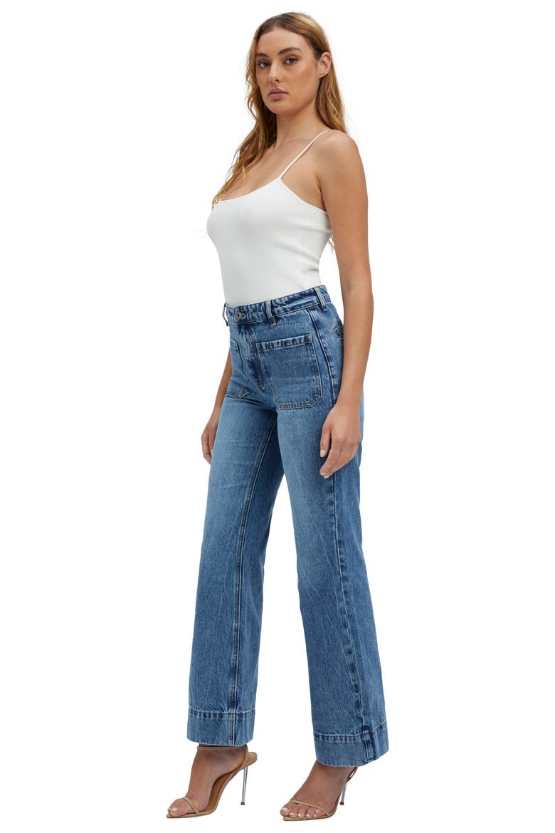 Lincoln Flare Jeans, Alternate, color, VINTAGE