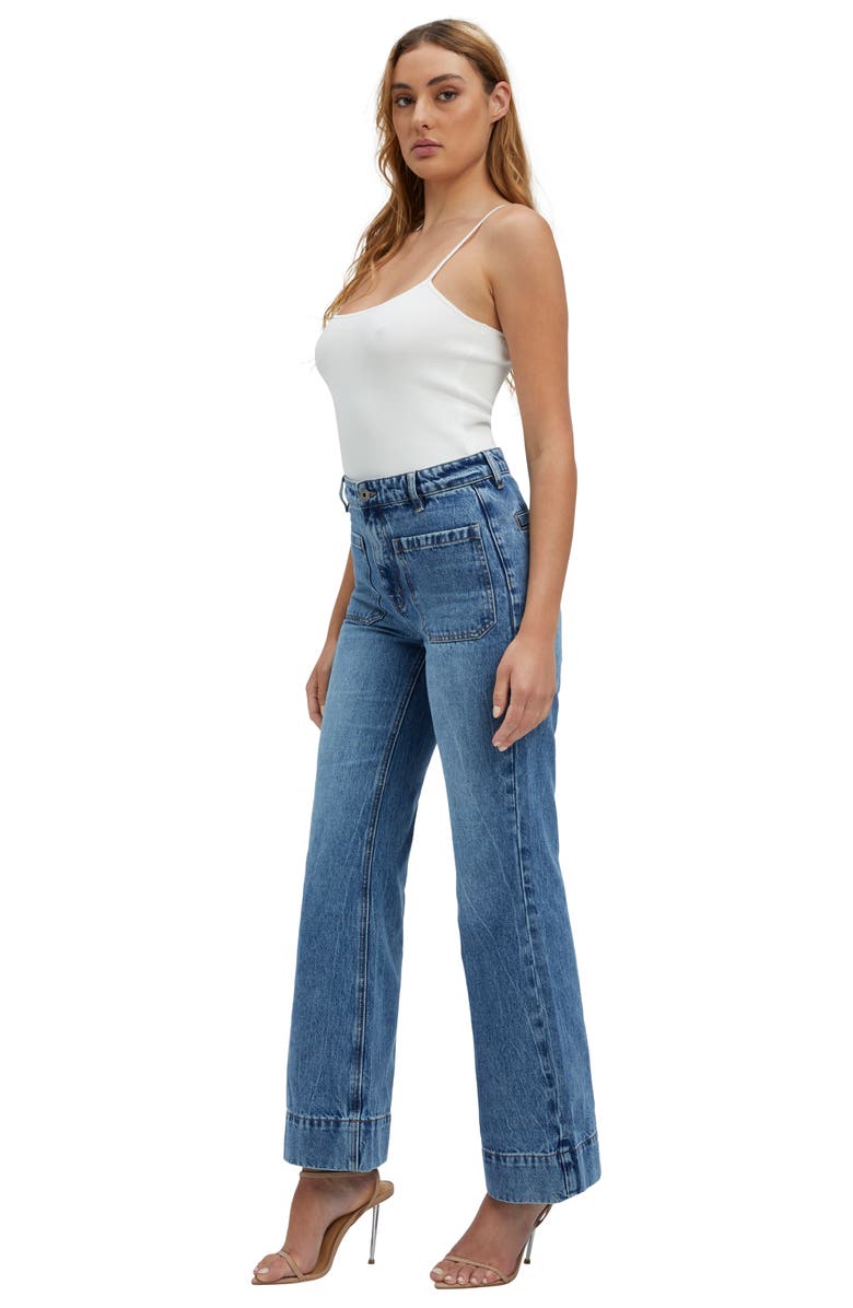Bardot Lincoln Flare Jeans, Alternate, color,