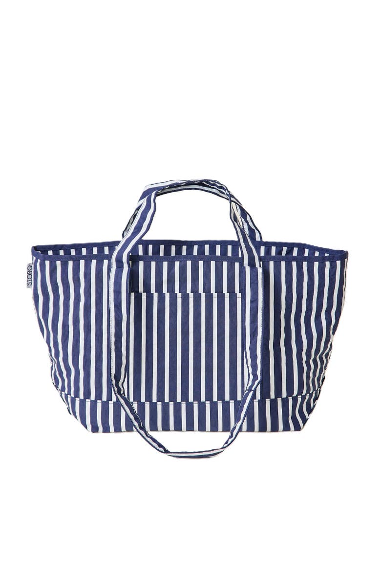 Packable Park Carryall, Alternate, color, Navy Stripe