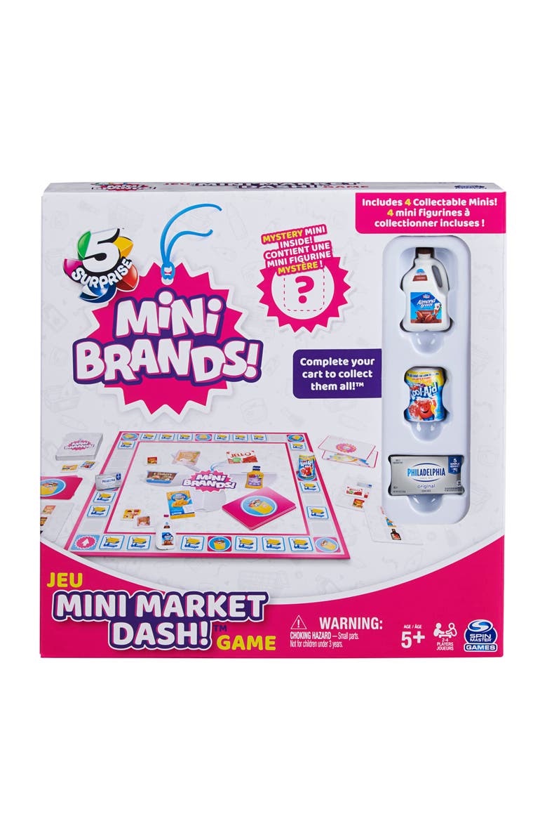 Spin Master Mini Brands Mini Market Dash!<sup>™</sup> Board Game, Main, color,