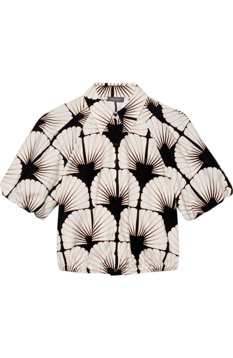 MINT VELVET Shell Print Shirt, Alternate, color,