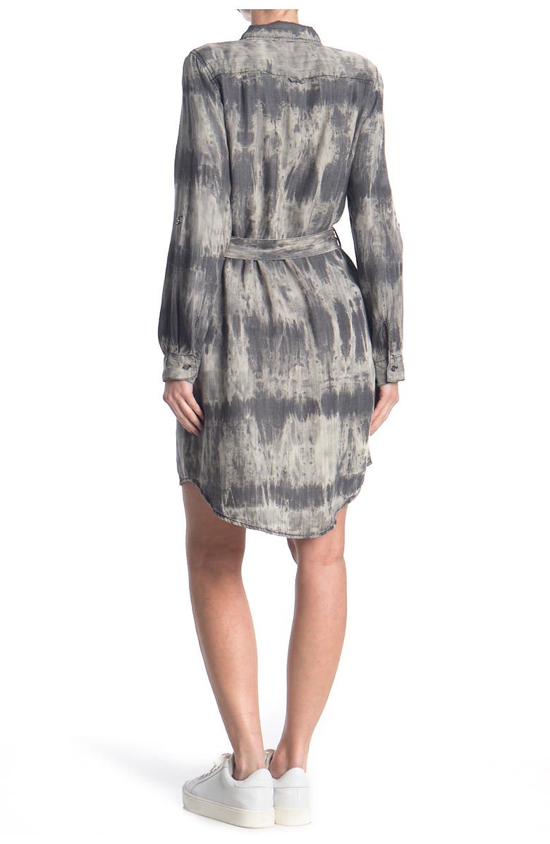 VELVET HEART Ada Chambray Waist Tie Utility Dress, Alternate, color, 