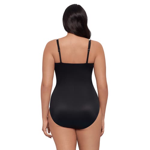 Trimshaper Vera Side Tie One-piece Swimsuit