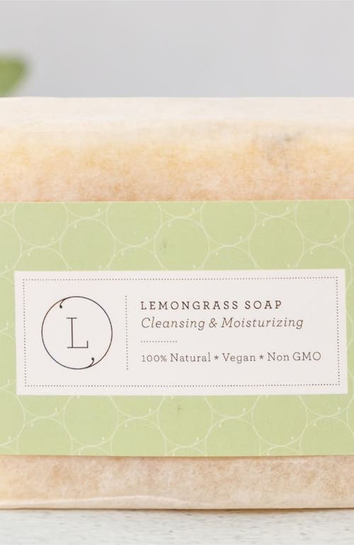 Lizush Gift Set Of 6 Natural Soap Bars Cold Process