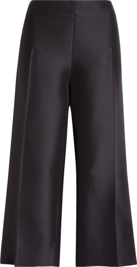 The Row Adelie Wool & Silk Capri Pants | Nordstrom