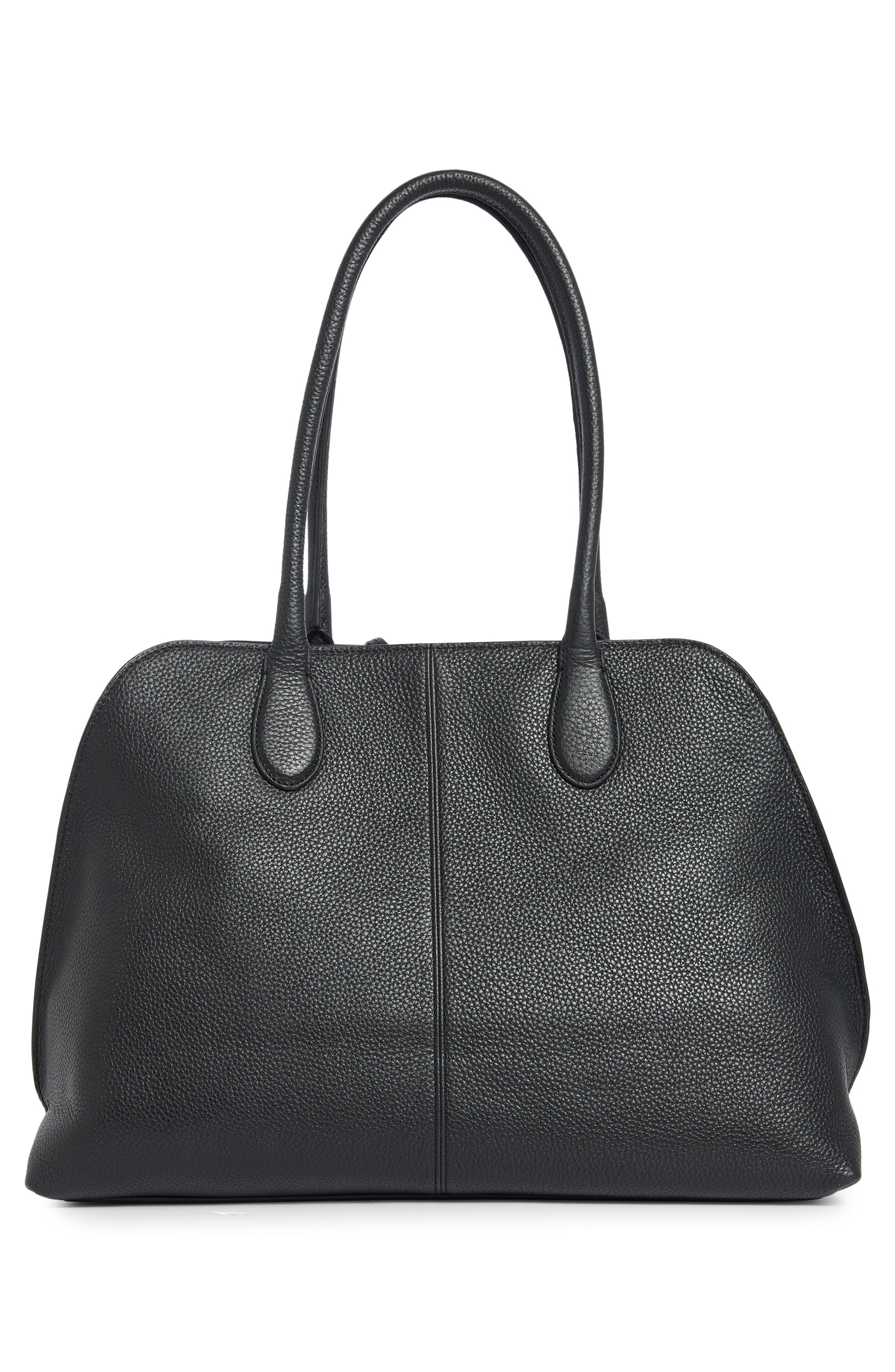 Vince Donna Large Satchel, Alternate, color, Black