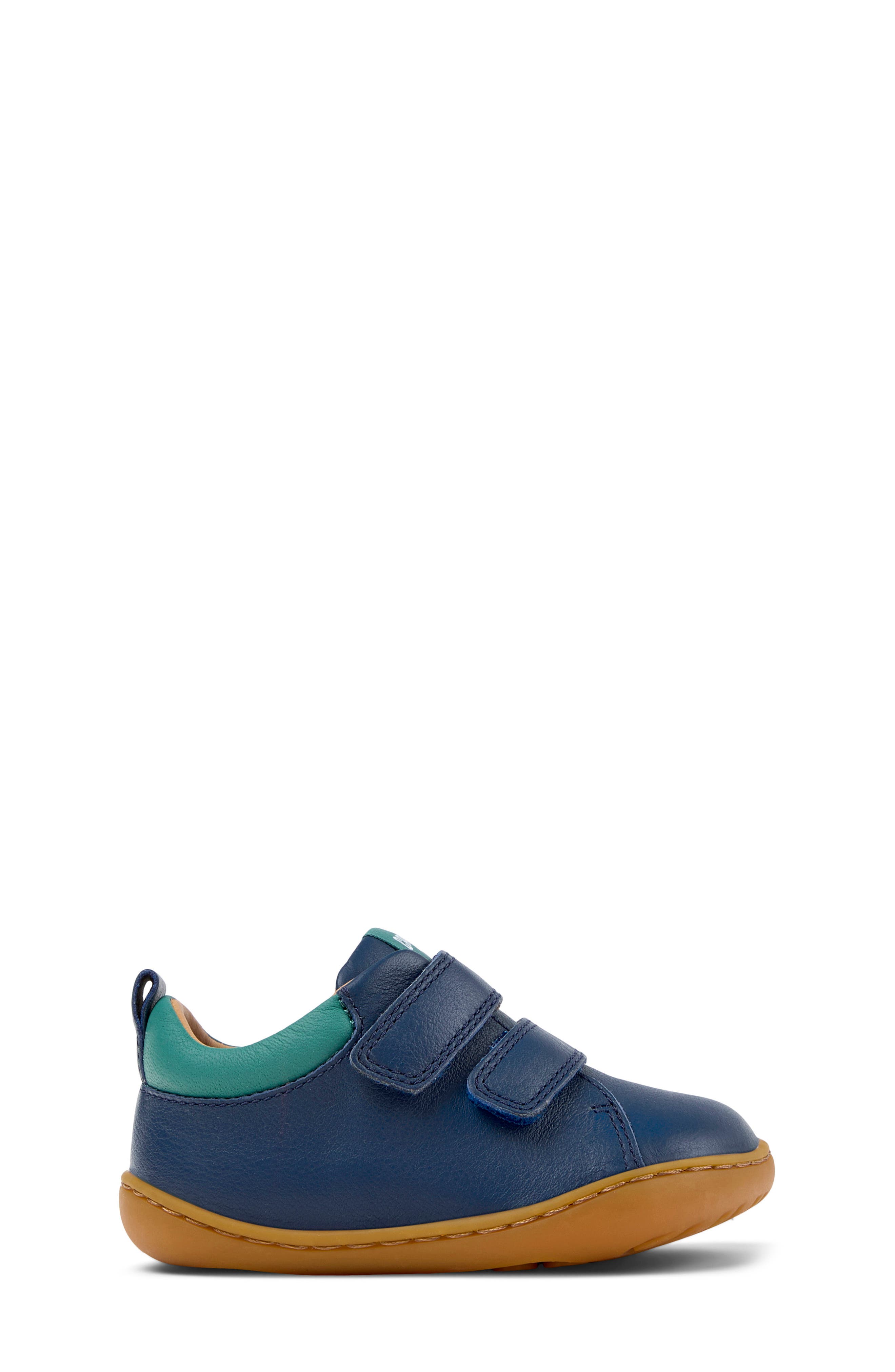 Moomin Peu Cami Twins First Walker Strap Shoe, Alternate, color, NAVY