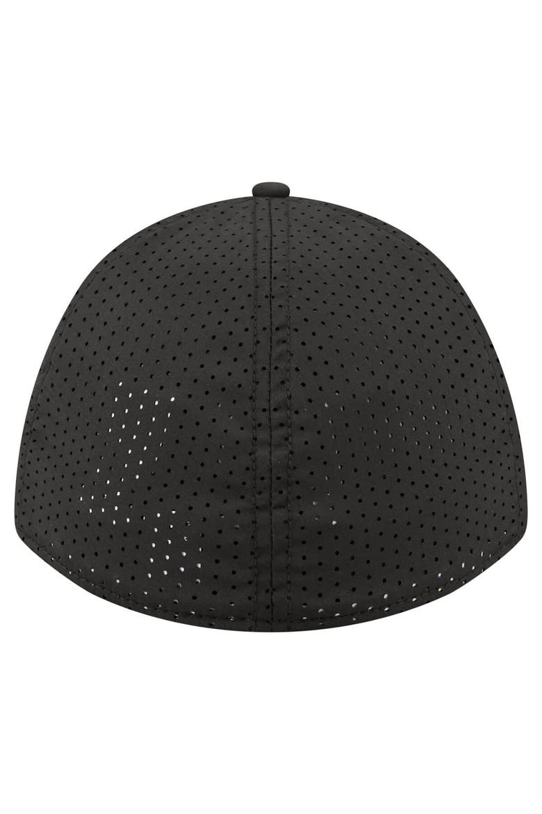 Men's New Era  Black Nebraska Huskers 39THIRTY M-Crown Flex Fit Hat, Alternate, color, Black