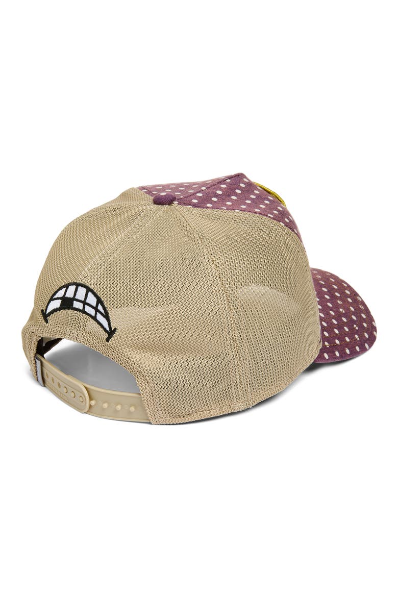 Snake Eyes Trucker Hat, Alternate, color, NAVY MULTI