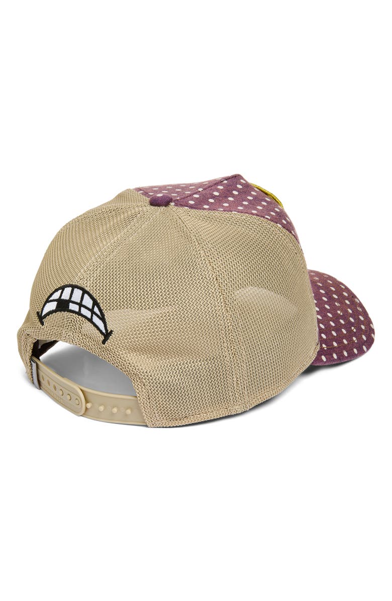 Goorin Bros. Snake Eyes Trucker Hat, Alternate, color, Navy Multi
