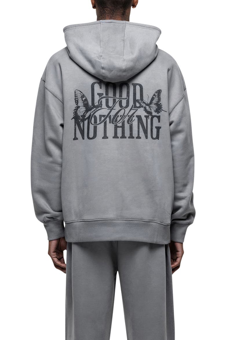 Dakota Relaxed Hoodie, Alternate, color, GREY