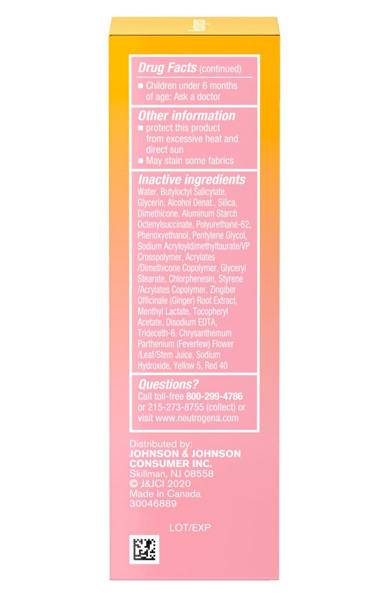 NEUTROGENA Invisible Daily Defense Face Serum SPF 60+, Alternate, color, 