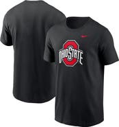 Nike Men's Nike Black Ohio State Buckeyes Primetime Evergreen Logo T-Shirt