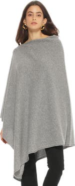 Monticelli Cashmere Pure Cashmere Long Poncho