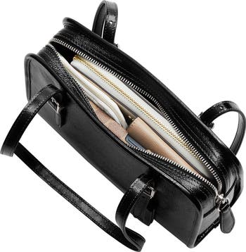 COACH The Coach Originals Crinkle Patent Leather Swing Zip