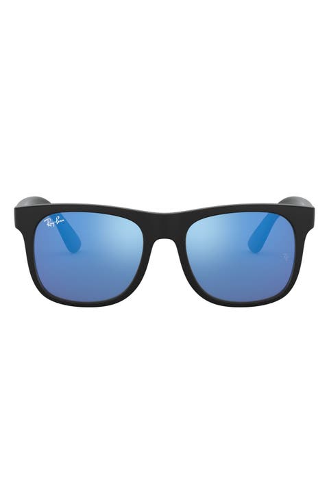 Junior 48mm Mirrored Square Sunglasses (Kids)