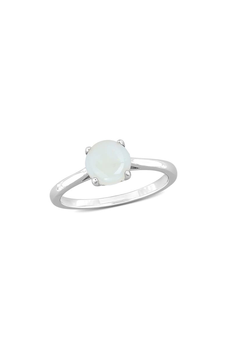 DELMAR Sterling Silver Opal Ring, Main, color, 