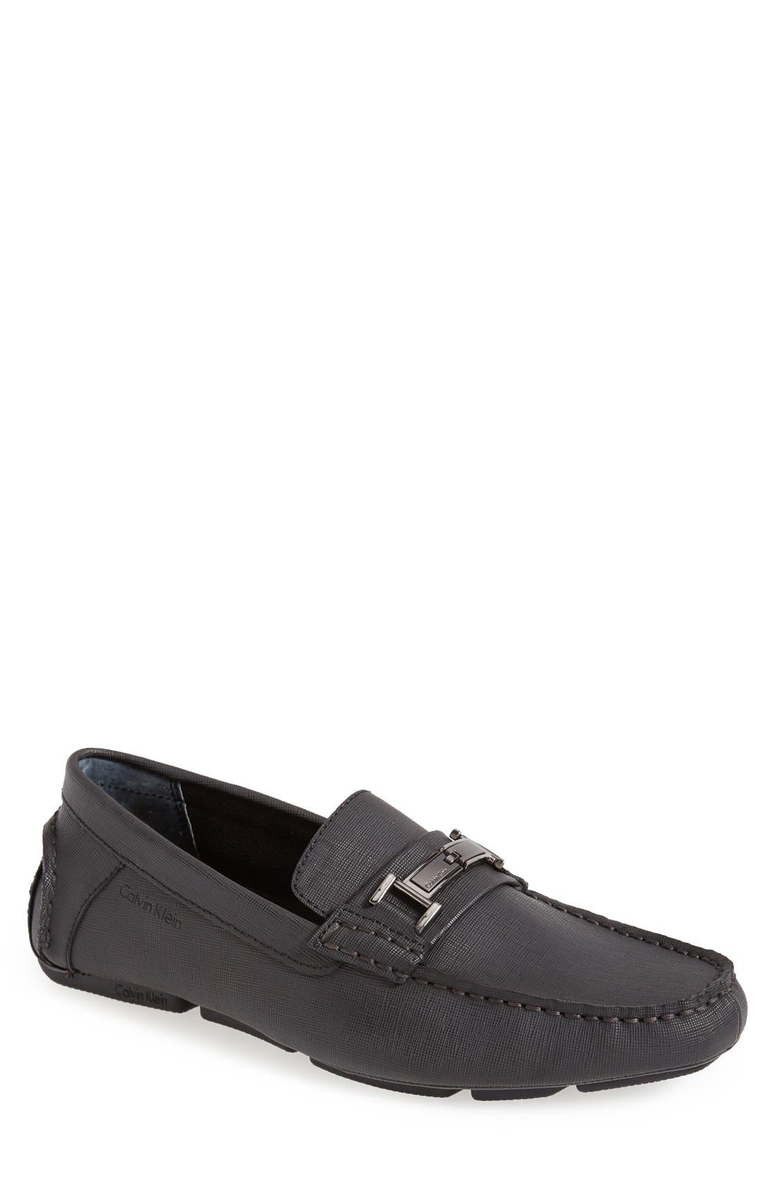 Magnus Driving Shoe, Main, color, BLACK