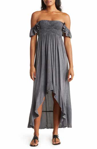 BOHO ME Maxi Ruffle Cover-Up Dress
