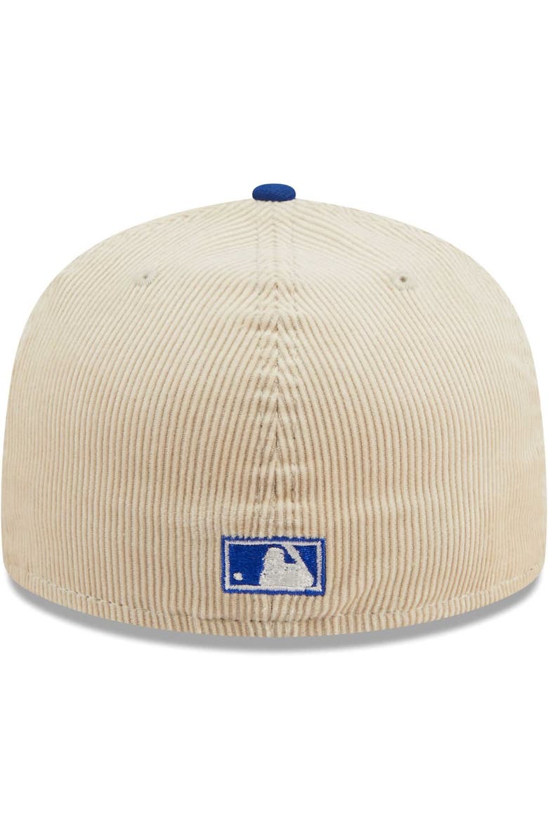 New Era Men's New Era White Montreal Expos Cooperstown Collection Corduroy Classic 59FIFTY Fitted Hat, Alternate, color, 