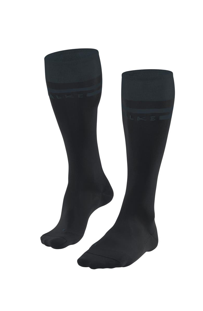 Falke SK7 Race Ski Socks, Main, color, Black