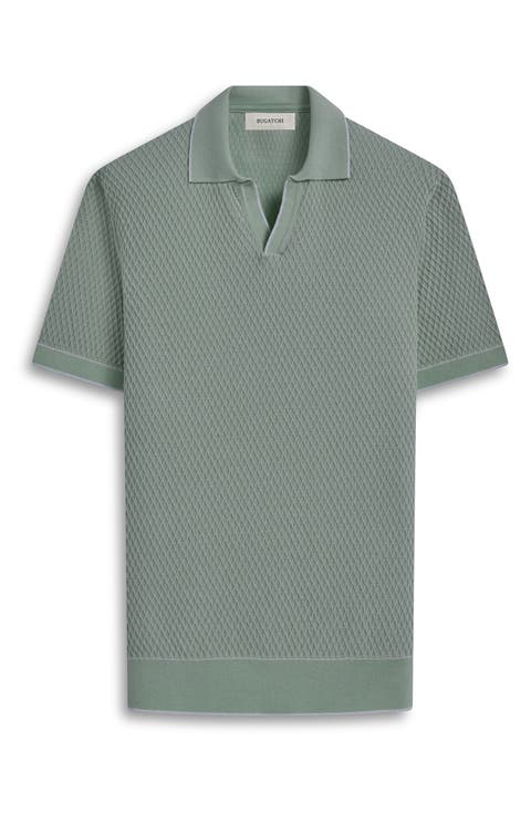 Tipped Johnny Collar Polo