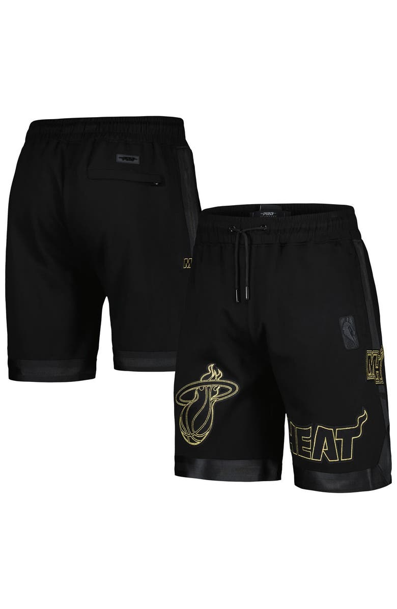 PRO STANDARD Men's Pro Standard Black Miami Heat Shorts, Main, color, Black