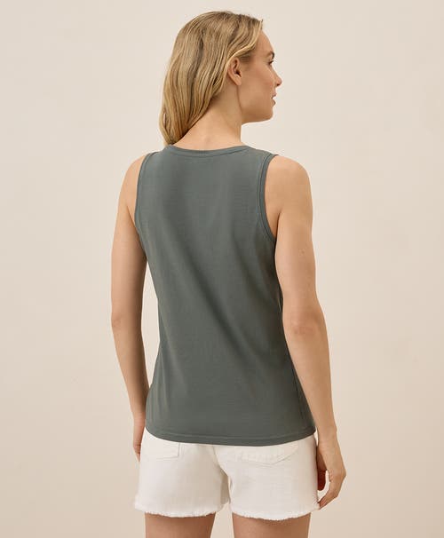 Pact Organic Cotton Softspun High Neck Tank