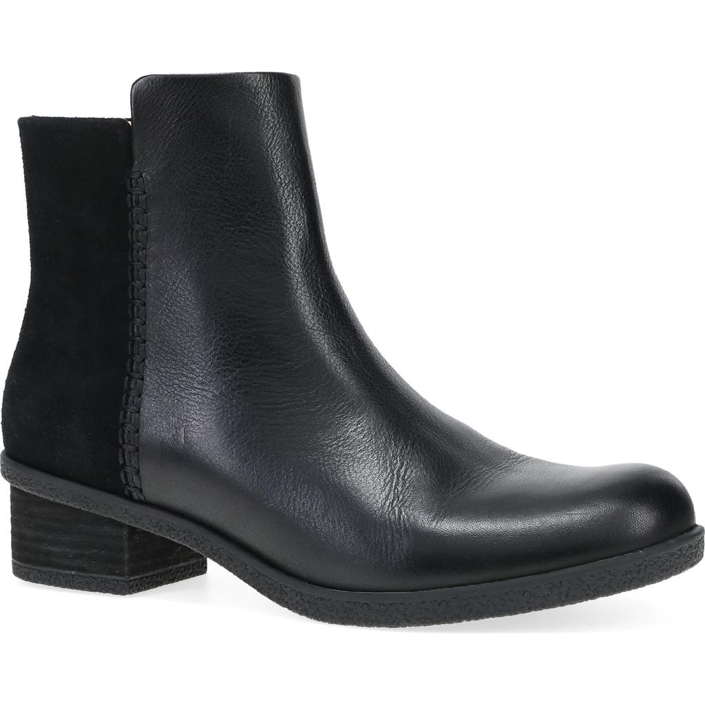 Dansko Denay Waterproof Bootie In Black