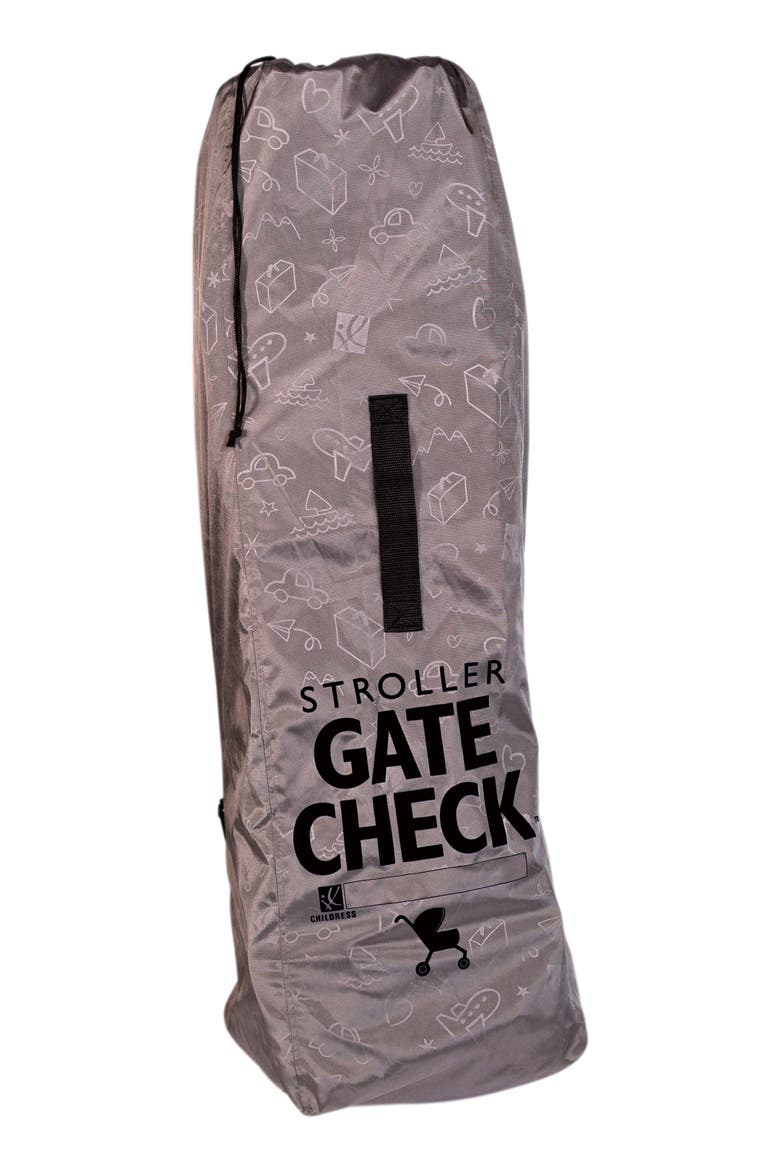 Deluxe Gate Check Travel Bag for Umbrella Strollers, Main, color, GREY
