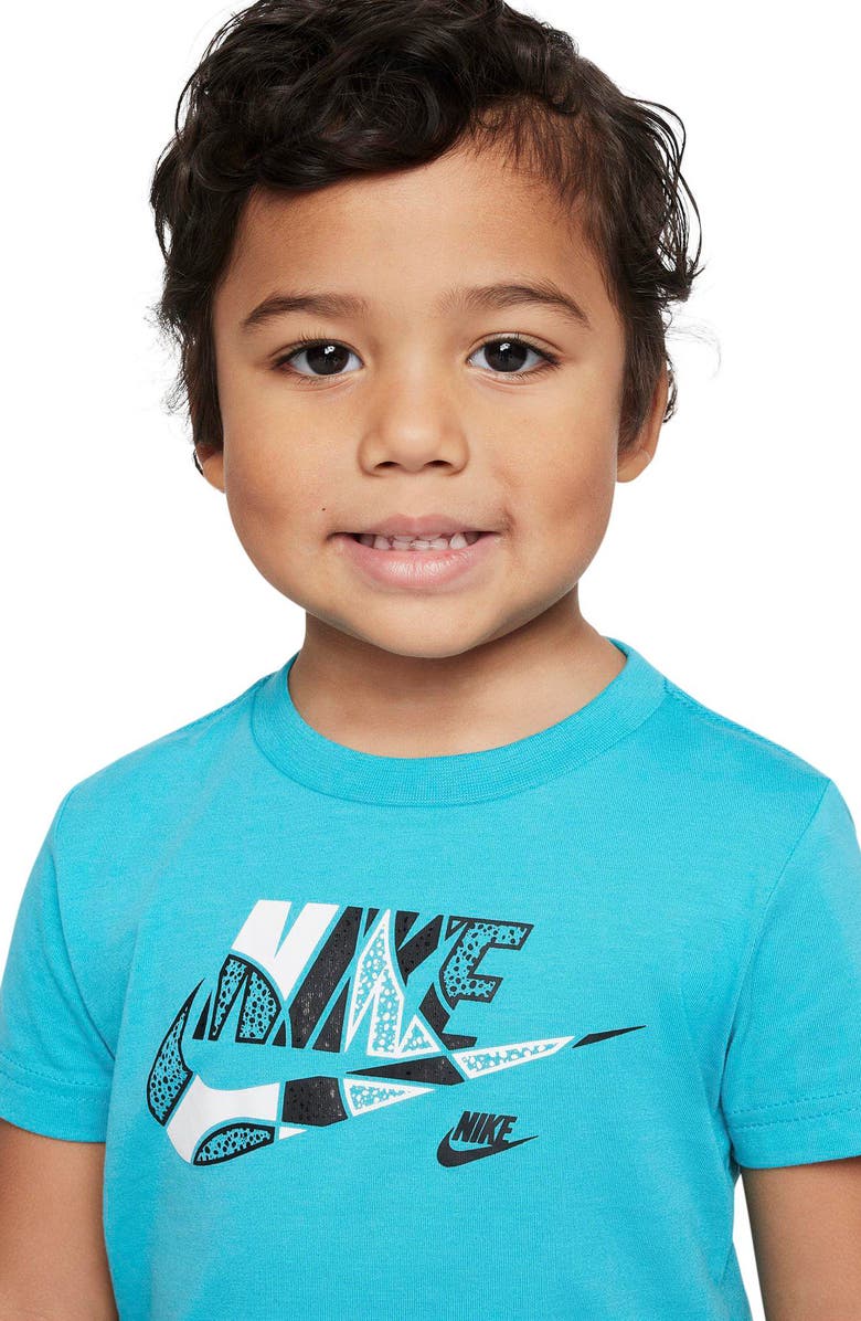 Nike Kids' Logo Graphic T-Shirt & French Terry Shorts Set, Alternate, color, 