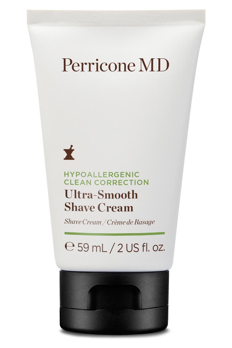 Hypoallergenic Clean Correction Ultra-Smooth Shave Cream, Alternate, color, NO COLOR