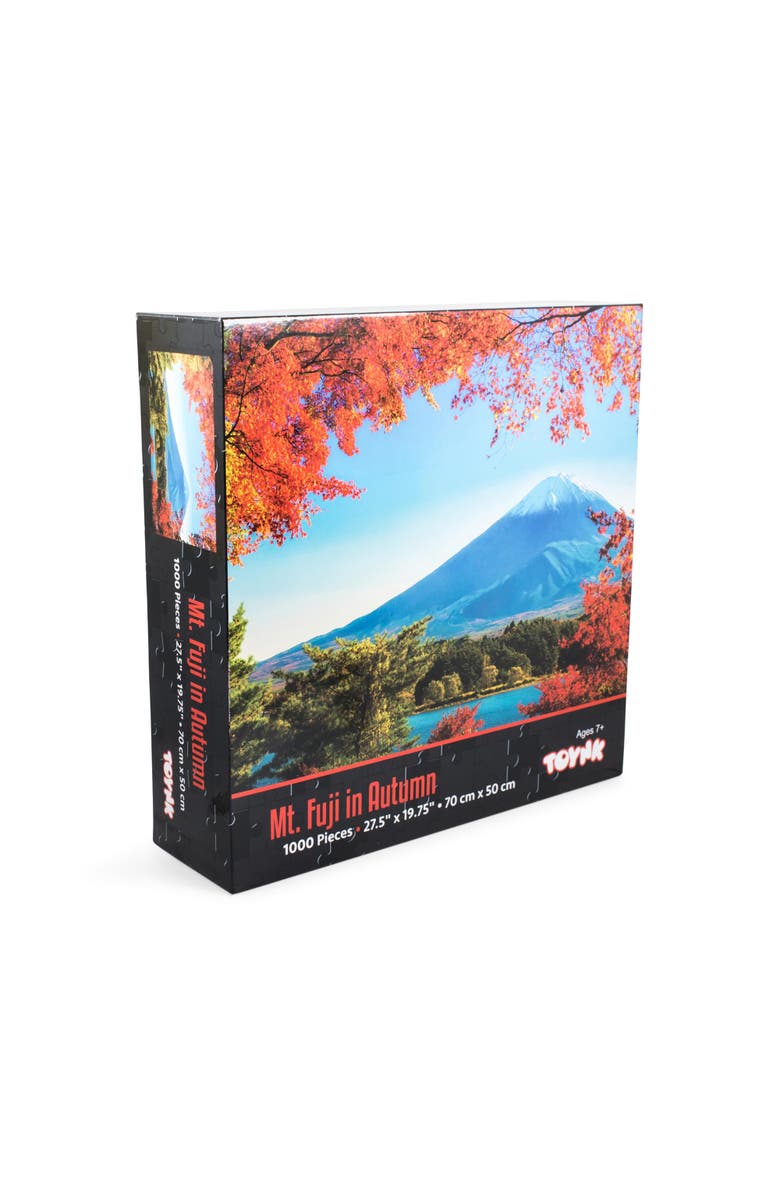 Toynk Mt. Fuji in Autumn Japanese Landmark 1000 Piece Jigsaw Puzzle, Main, color, Multi-Color
