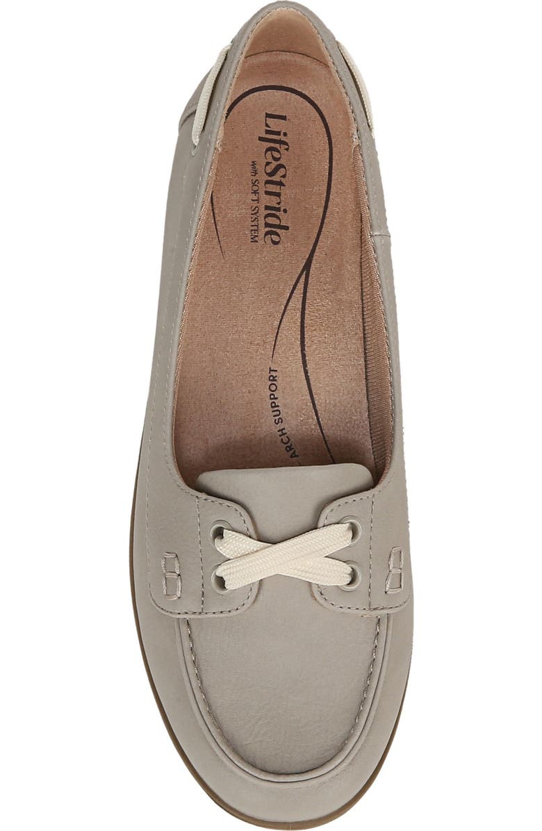 LifeStride Nautical Loafer, Alternate, color, Light Grey