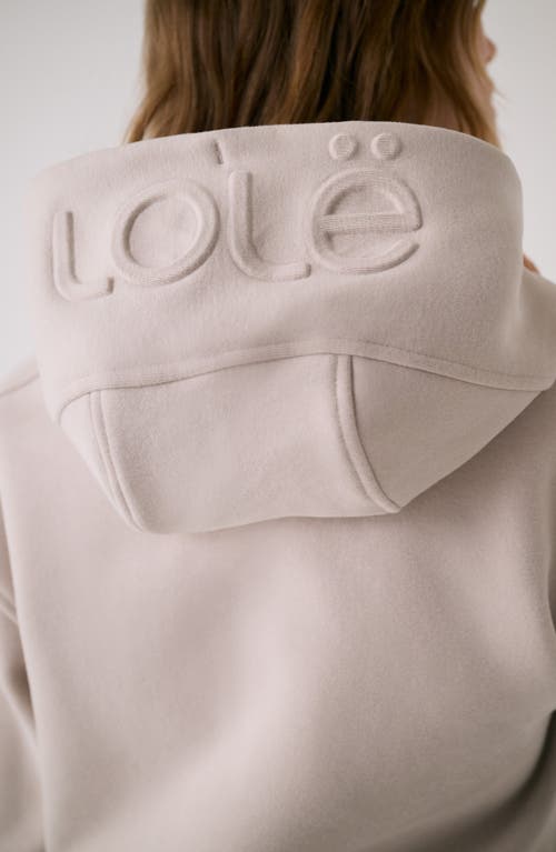 Lole Yonder Zip-up Hoodie In Neutral