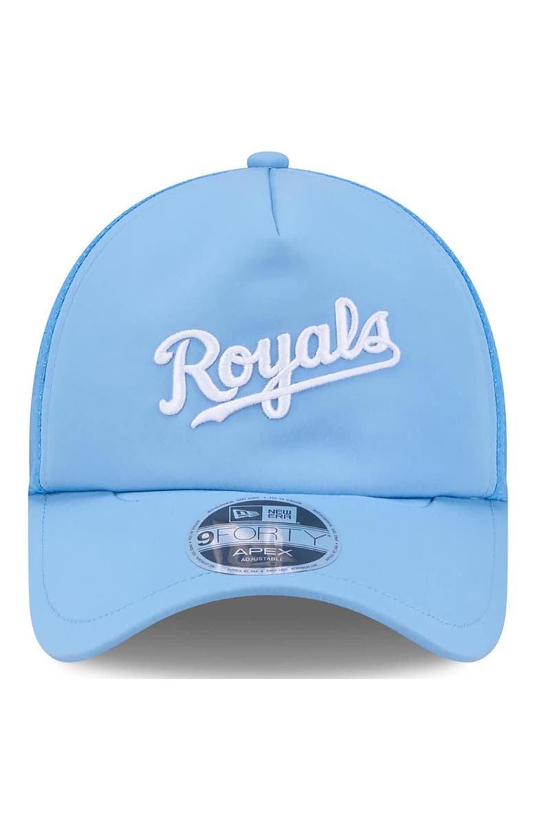 New Era Men's New Era Light Blue Kansas City Royals 2026 Batting Practice Alternate Apex 9FORTY Adjustable Hat, Alternate, color, Light Blue