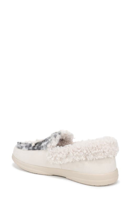 Vionic Claribel Faux Shearling Lined Slipper In White