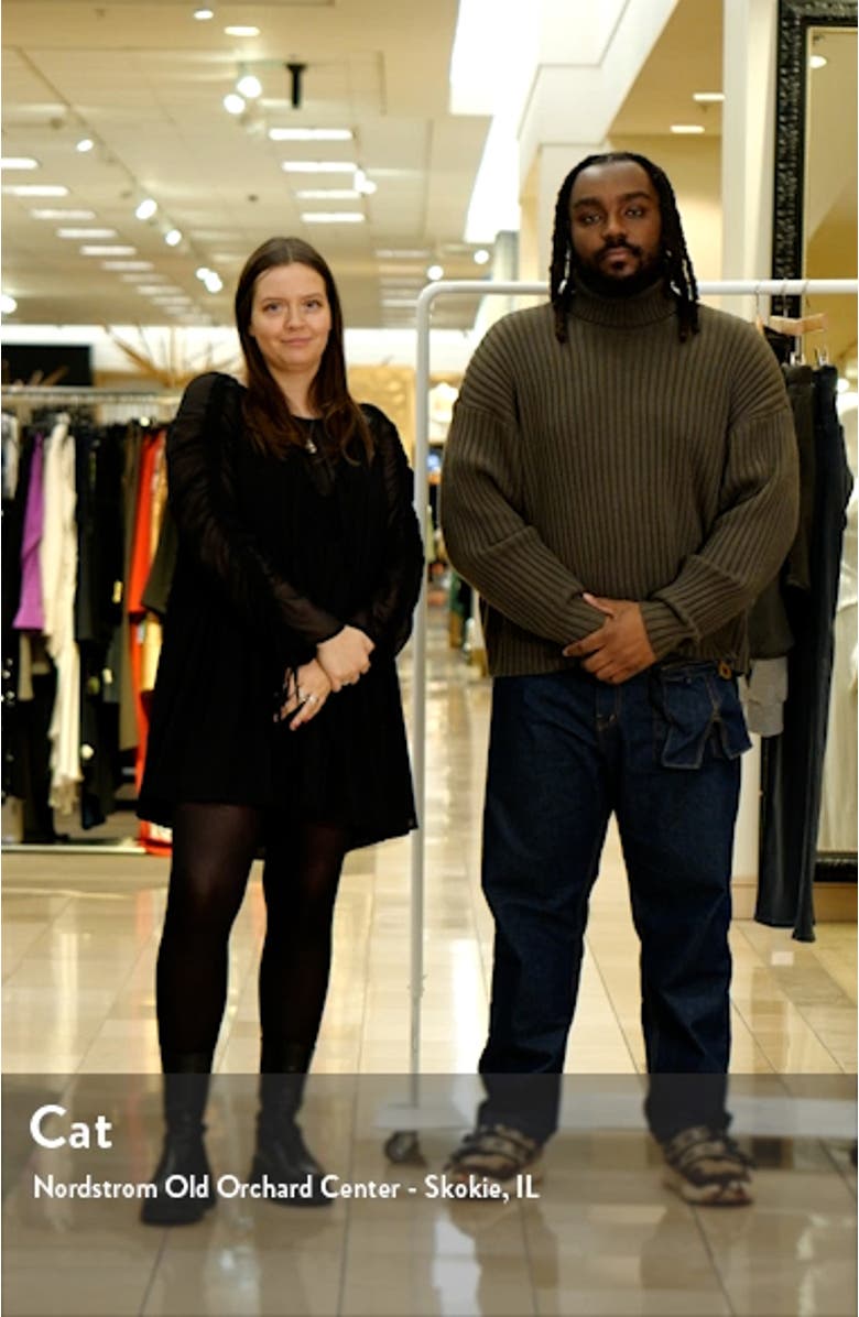 Rib Turtleneck Sweater, sales video thumbnail