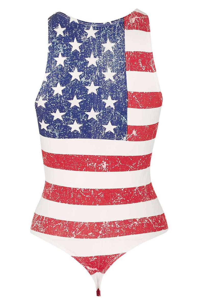 Topshop 'Gigi' Thong Bodysuit, Alternate, color, 