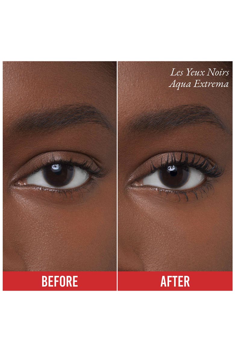 Les Yeuxs Noirs Aqua Extrema Mascara, Alternate, color, BLACK