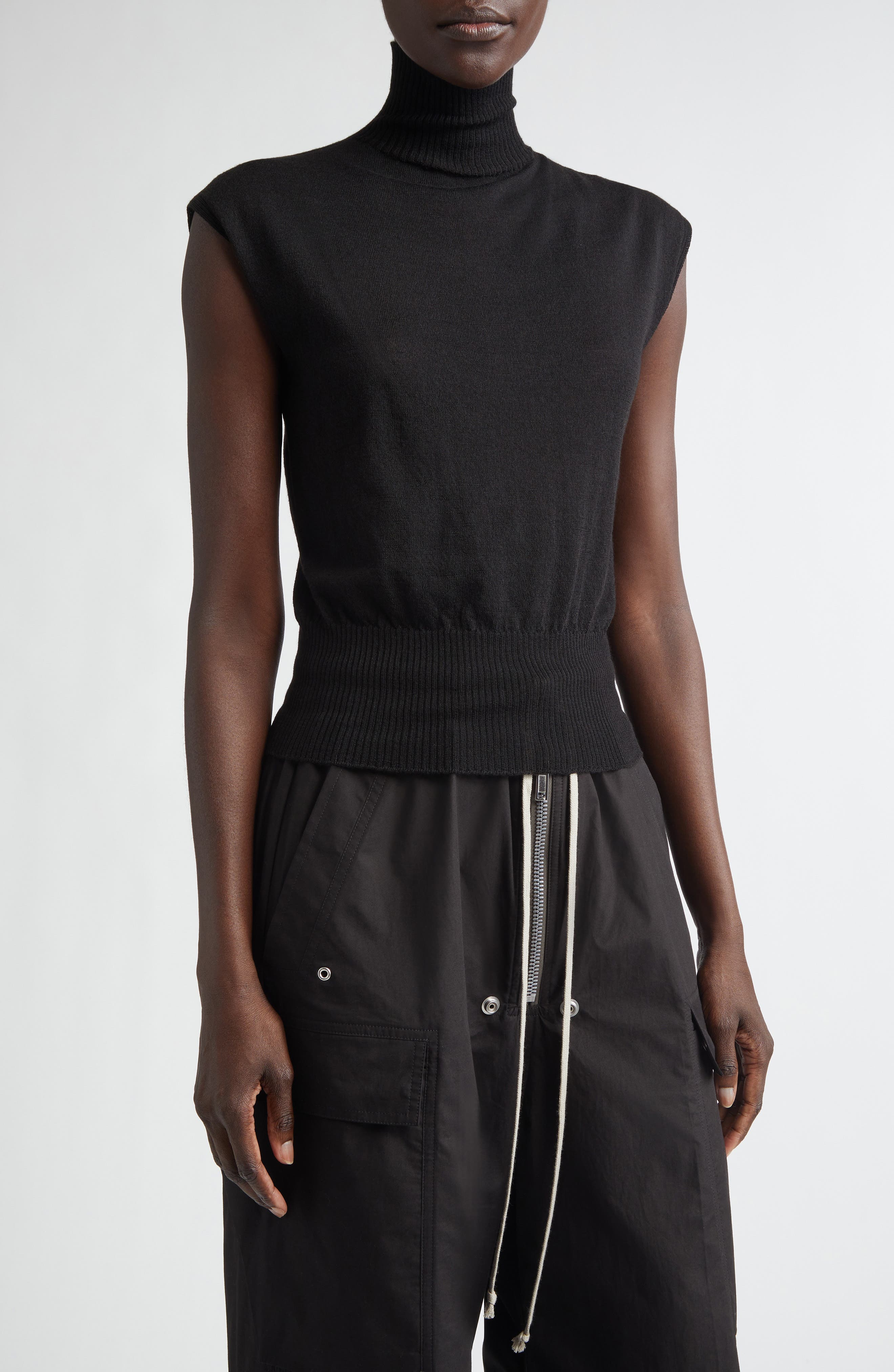 Virgin Wool Turtleneck Sweater