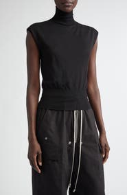 Rick Owens Virgin Wool Turtleneck Sweater