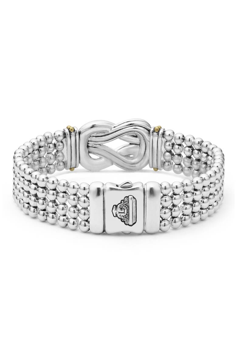 Newport Flat Beaded Bracelet, Alternate, color, DIAMOND
