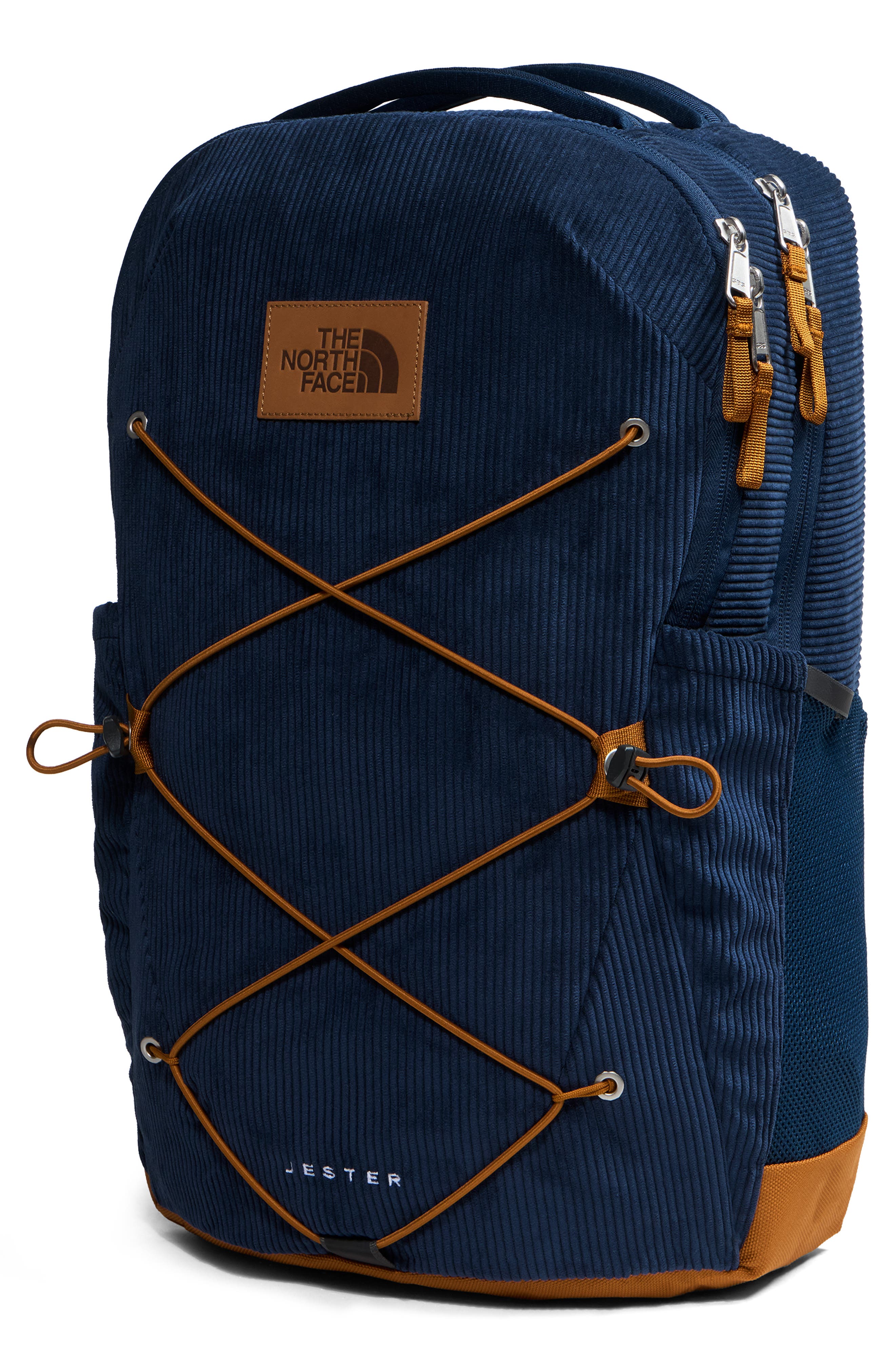 Jester Pro Backpack, Alternate, color, SUMMIT NAVY/ LEATHER BROWN