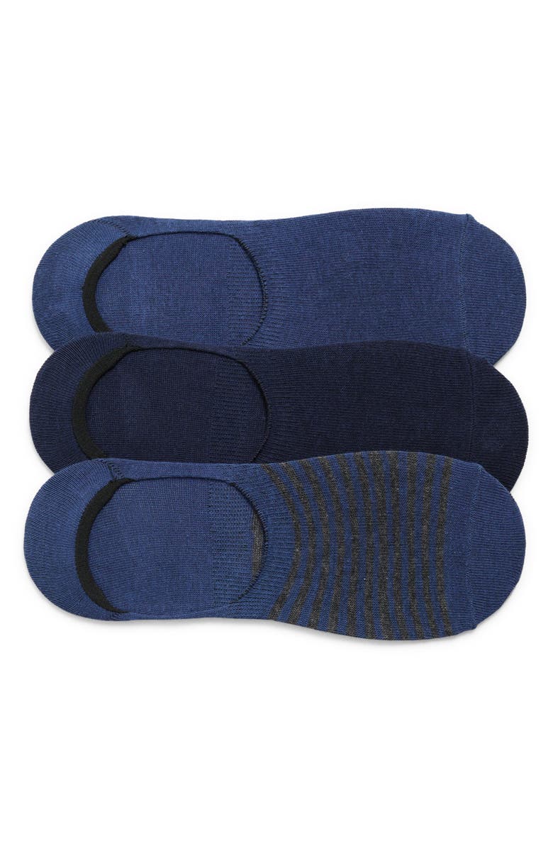 Slate & Stone 3-Pack No Show Socks, Main, color, 