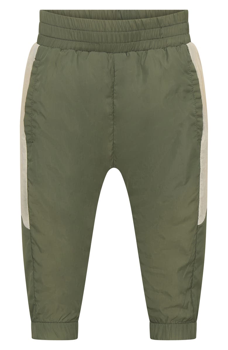 TINY TRIBE Colorblock Pants, Main, color, Green Multi