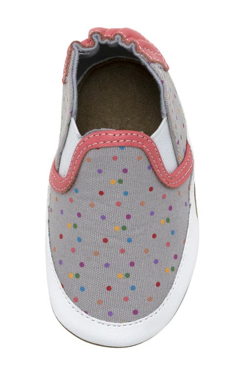 ROBEEZ ROBEEZ® KIDS' POLKA DOT POLLY CRIB SHOE