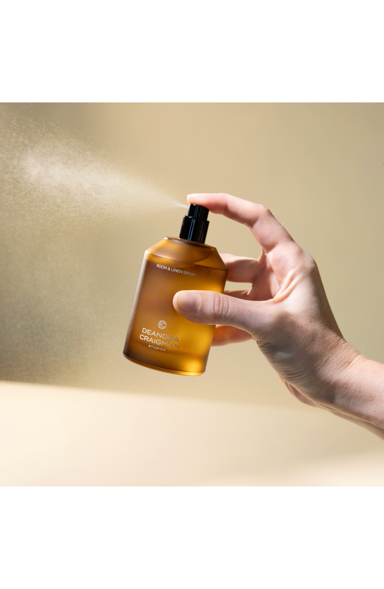 DeAndra Craigman Studios Spiced Saffron & Citrine Room & Linen Spray, Alternate, color, Gold